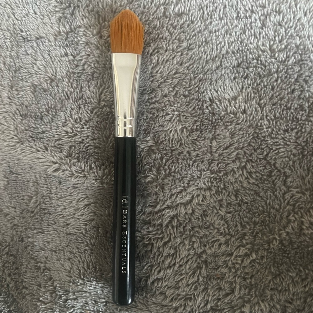 Bare Escentuals Brush with Black Handle and Silver Ferrule